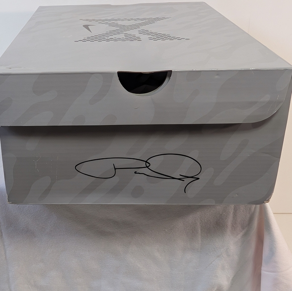 Nike PG 5 TB Sz Men 8 Paul George White Black Basketball Shoes DA7758 100 Clean - Picture 11 of 12